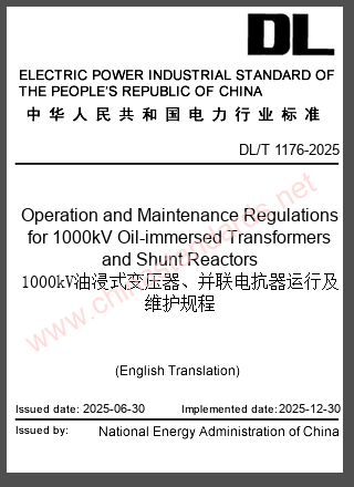 DL/T 1176-2025 in English