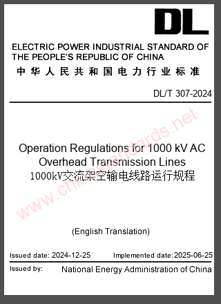 DL/T 307-2024 in English DL/T 307-2024 in English