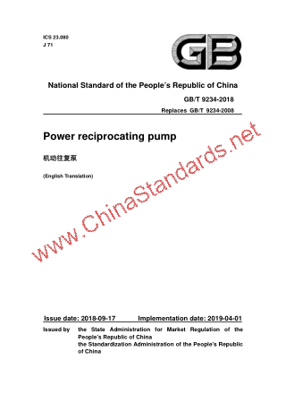 GB/T 9234-2018 in English GB/T 9234-2018 in English