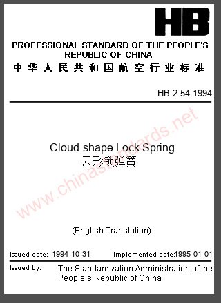 HB 2-54-1994 in English HB 2-54-1994 in English