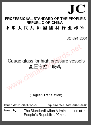 JC 891-2001 in English JC 891-2001 in English